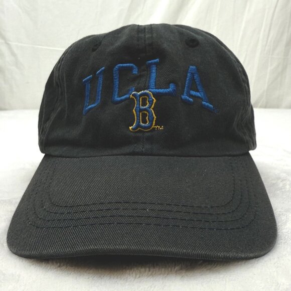 UCLA Bruins Adjustable Cap Hat Black Champion Authentic Athletic Apparel - Picture 1 of 9